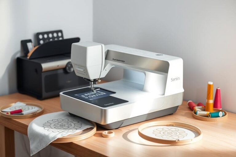 Brother PE800: Bordado compacto