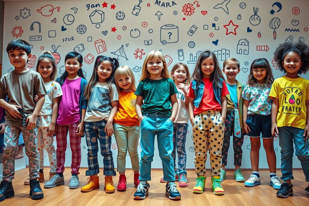 creative expression in kids fashion