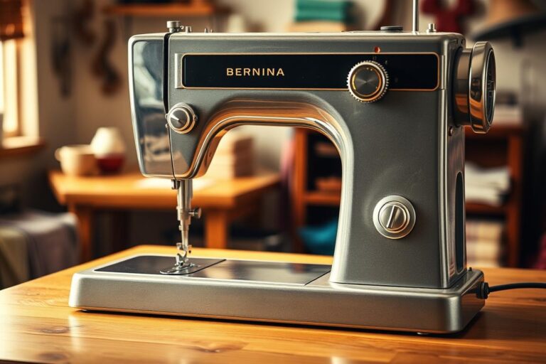 Bernina 830 Record (1971): Revolutionized with pressure adjustment.