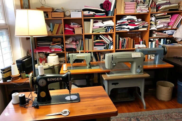 Building a Sewing Studio with Second-Hand Machines