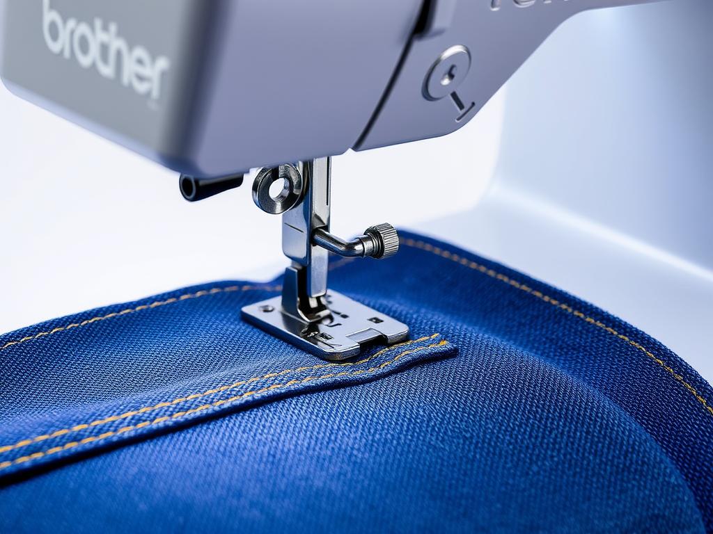 Brother CS7000X sewing through multiple layers of fabric