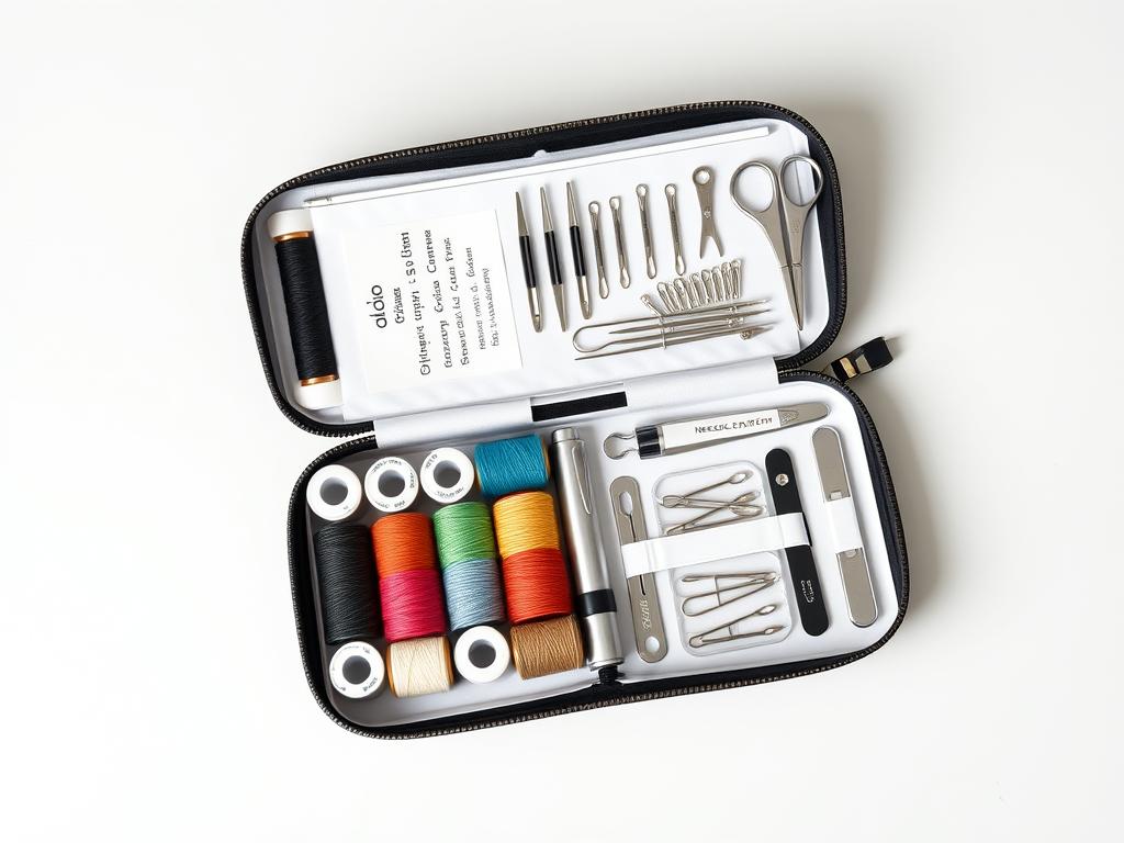 Coquimbo Portable Sewing Kit designed for beginners with essential tools