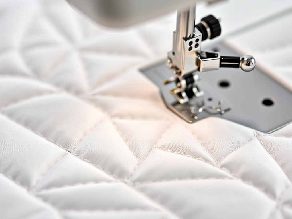 Janome 3160QDC quilting sample showing stitch quality